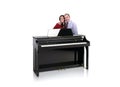 Black Piano with Happy Couple