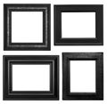 Black Isolated Frames