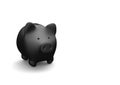 Black Piggy Bank