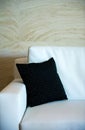 Black pillow Royalty Free Stock Photo