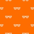 Black pinhole glasses pattern seamless