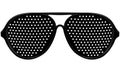 Black Pinhole glasses