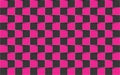 Black and pink checkered background, abstract vector square texture