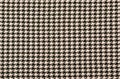 Black and pink houndstooth pattern. Royalty Free Stock Photo