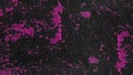 Black pink rustic grunge abstract exfoliated painted spotted texture background banner pattern