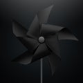 Black Pinwheel