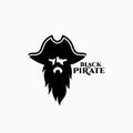 Pirate logo template
