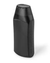 Black plastic bottle Royalty Free Stock Photo
