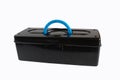 Black plastic box or storage for work Royalty Free Stock Photo