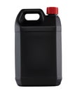 Black plastic gallon Royalty Free Stock Photo