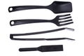 Black plastic kitchen gadgets for cooking