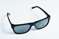 Black plastic rimmed sunglasses
