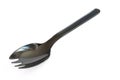 Black Plastic Spork