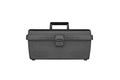 Black plastic tool box isolate Royalty Free Stock Photo