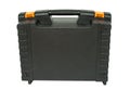 Black plastic toolbox Royalty Free Stock Photo
