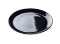 Black plate isolated