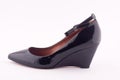 A black platform shoes