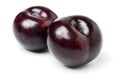 Black plum fruit Royalty Free Stock Photo