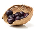 Black plum fruit Royalty Free Stock Photo