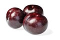 Black plum fruit Royalty Free Stock Photo