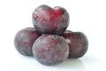 Black plums Royalty Free Stock Photo