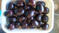 Black plums or jamun Royalty Free Stock Photo