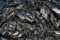 Black polyethylene dump