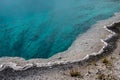 Black Pool in Yellowstone Royalty Free Stock Photo