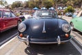 Black 1964 Porsche 356 C Cabriolet