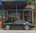 Black 1993-1998 Porsche 993 Royalty Free Stock Photo