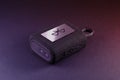 Black portable bluetooth Speaker Royalty Free Stock Photo