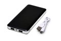 Black portable external power bank