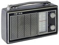 Black Portable Radio Cutout