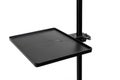 Black portable tray for a studio standBlack portable tray for a studio stand Royalty Free Stock Photo