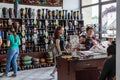 Black pottery store at Marginea in Romania