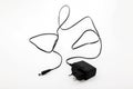 Black power adapter Royalty Free Stock Photo