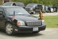 Black Presidential Limo Royalty Free Stock Photo