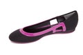 Black - purple women shoe