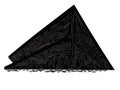 A Black Pyramid With White Background - big architects house logo