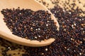 Black Quinoa grain Royalty Free Stock Photo