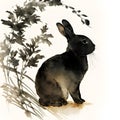 Black Rabbit Drawinge