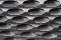 Black radiator grille. Grid of car close-up, texture, background Royalty Free Stock Photo