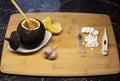 Black radish with honey or cold pills . Opting for natural honey cough syrup .