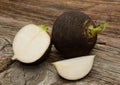 Black radish Royalty Free Stock Photo