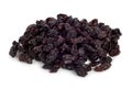 Black raisins Royalty Free Stock Photo