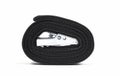 Black ratchet strap isolated on white background Royalty Free Stock Photo