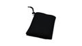 Black ready for branding synthetic fabric bag 3D illustration render