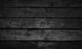 Black realistic texture wood planks with structure