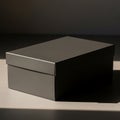 Black Rectangular Box on Table Royalty Free Stock Photo