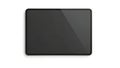 Black Rectangular Object on White Background Royalty Free Stock Photo